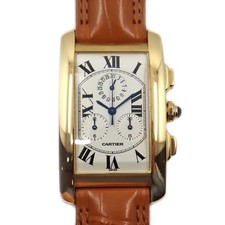 Cartier Tank W2601156 45mm Yellow