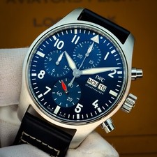 IWC Pilot Chronograph Automatic Blue