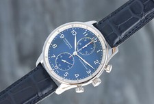 IWC Portugieser Chronograph Blue Dial
