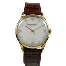 IWC Vintage 18k Yellow Gold