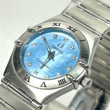 Omega Constellation 1562.85 Blue Shell