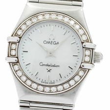 Omega Constellation Diamond Bezel Quartz