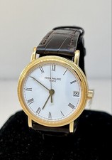 Patek Philippe Calatrava Rose Gold White