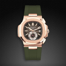 Patek Philippe Nautilus 5980R-001 Chronograph Date