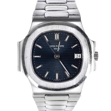 Patek Philippe Nautilus Steel and Blue