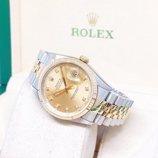 Rolex 36mm 18K Half Yellow