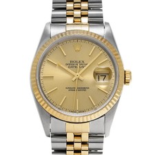 Rolex Datejust 16233 36mm Champagne