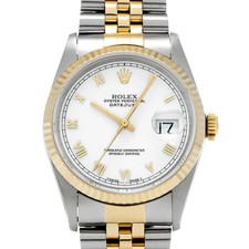 Rolex Datejust 16233 White Case