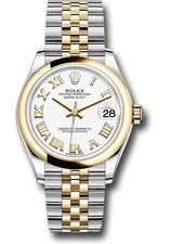 Rolex Datejust 31 White Roman