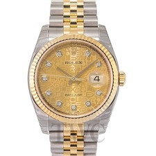 Rolex Datejust 36 Champagne Diamonds