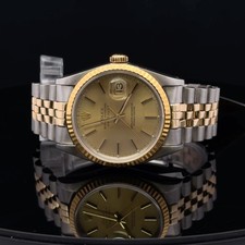 Rolex Datejust 36 Champagne Stick