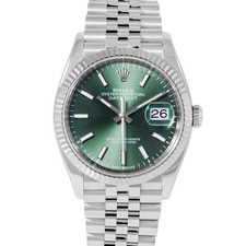 Rolex Datejust 36 Mint Green
