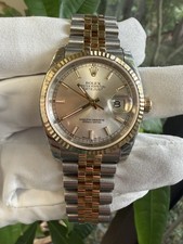 Rolex Datejust 36 Silver Stick