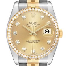 Rolex Datejust 36 Steel Yellow