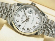 Rolex Datejust 36 White Roman