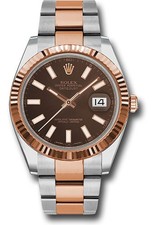 Rolex Datejust 41 Chocolate Index