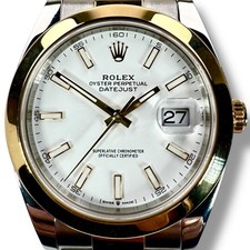 Rolex Datejust 41 White Dial