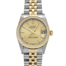 Rolex Datejust 68273 31mm Champagne