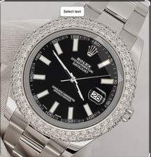 Rolex Datejust II Black Stick