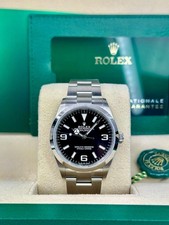 Rolex Explorer 40 Black Index