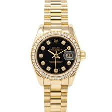 Rolex Lady-Datejust Yellow Gold President