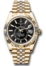 Rolex SkyDweller Black Index Dial
