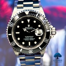 Rolex Submariner 16610 Silver Oyster